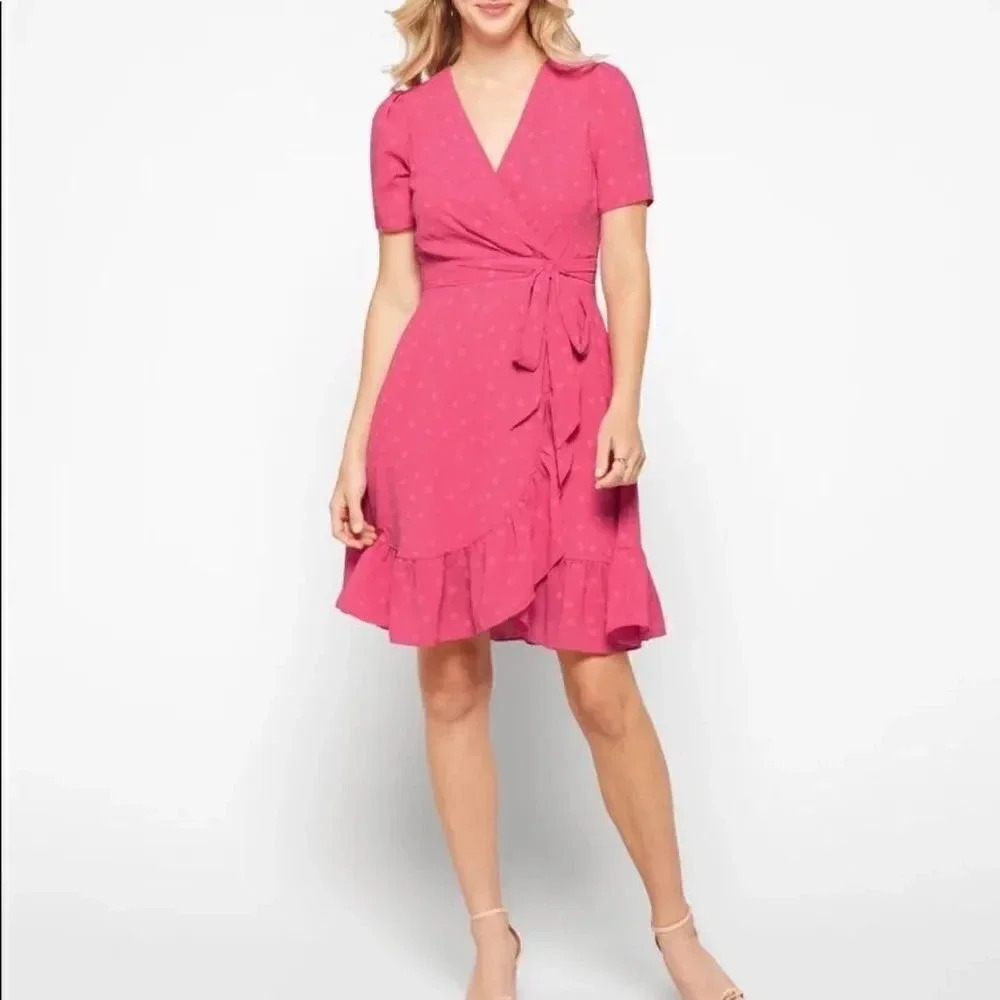 MAGGY LONDON
Amaranth Wrap Dress